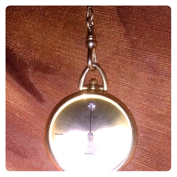 10kt Elgin open face pocket watch